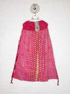 pink women boho skirt - Love Protect Sustain