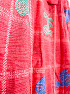 red women pants - Love Protect Sustain 