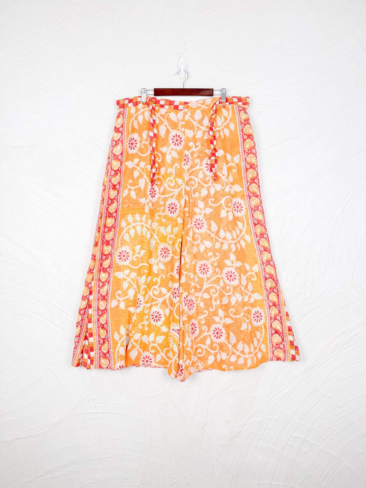 reversible cotton pants - Love Protect Sustain 