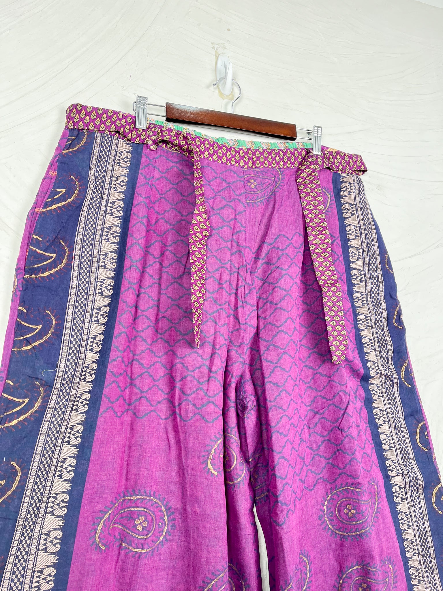 reversible cotton pants - Love Protect Sustain 