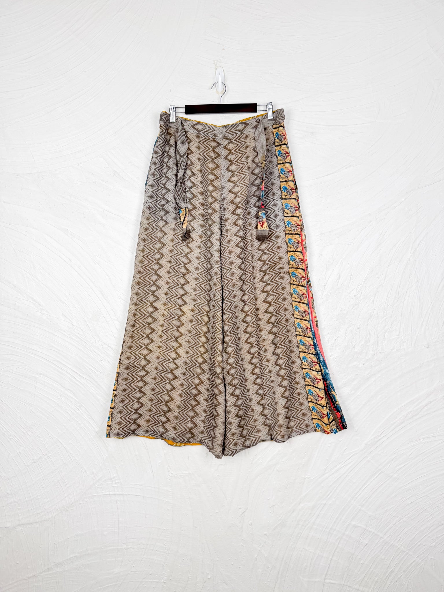 reversible cotton pants - Love Protect Sustain 
