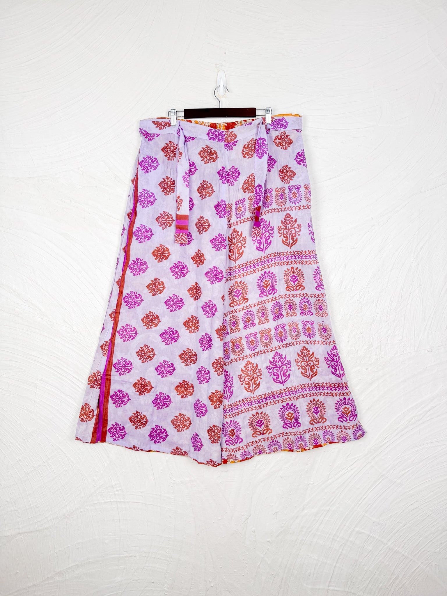 reversible cotton pants - Love Protect Sustain 