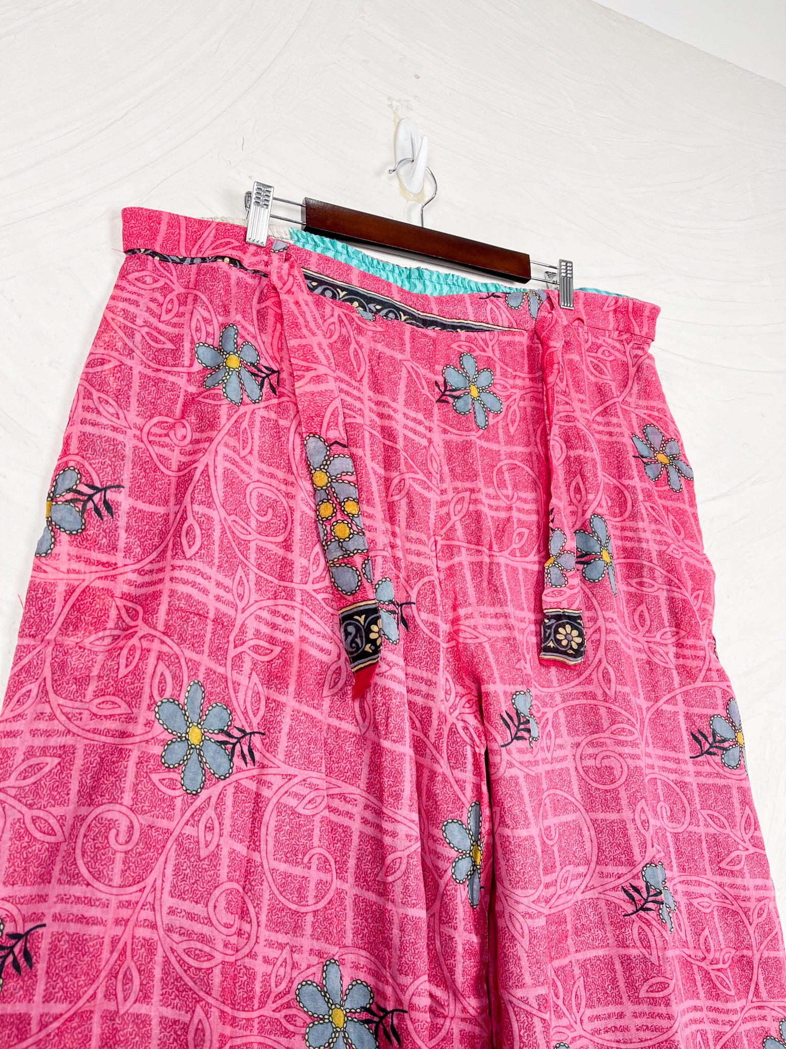 reversible cotton pants - Love Protect Sustain 