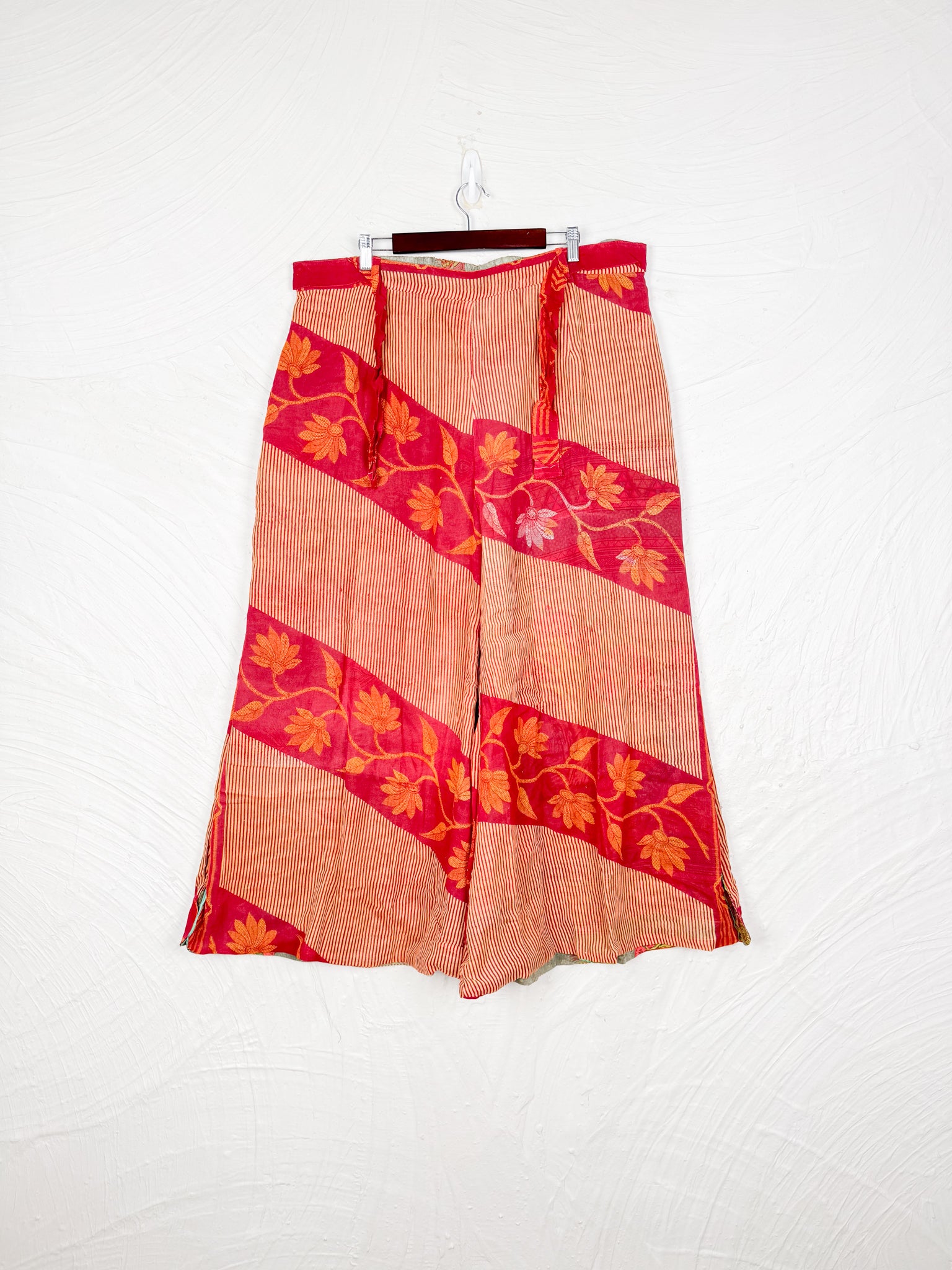 reversible cotton pants - Love Protect Sustain 