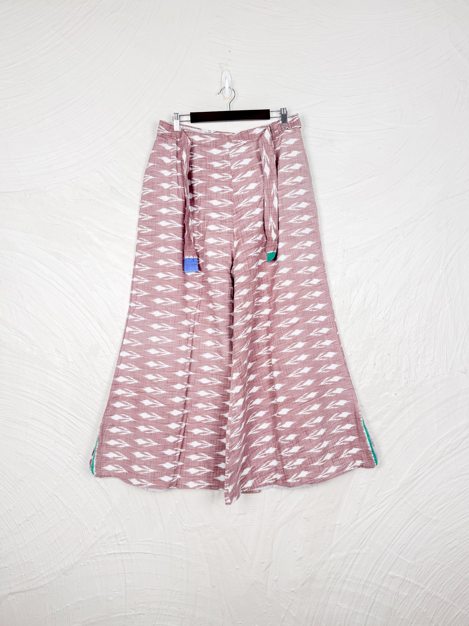 unique vintage print pants - Love Protect Sustain 