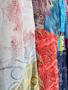 upcycled fabric patchwork jumpsuit - Love Protect Sustain