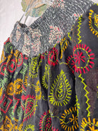 vintage handembroidery pants- Love Protect Sustain 