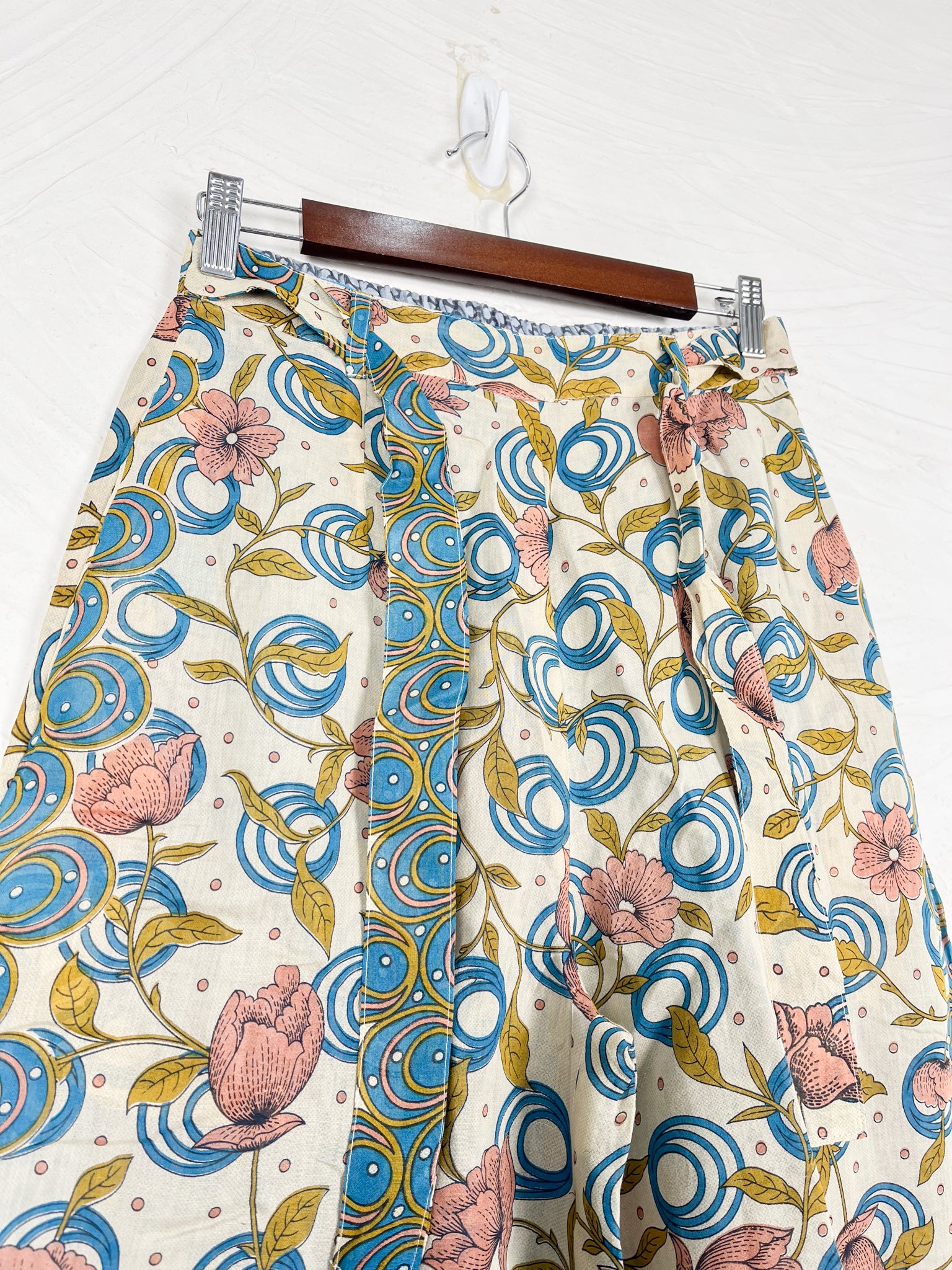 vintage print pants - Love Protect Sustain 