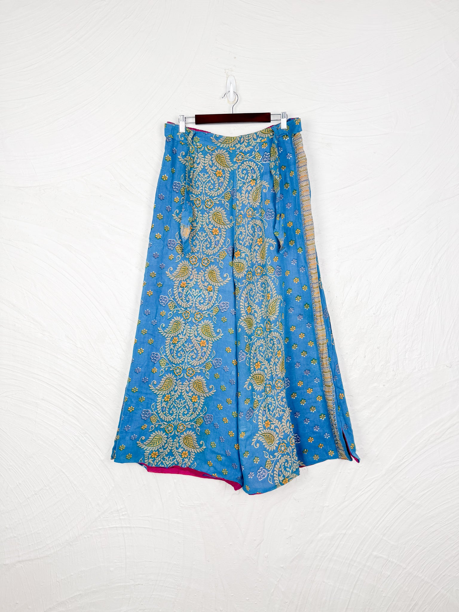 vintage print pants - Love Protect Sustain 