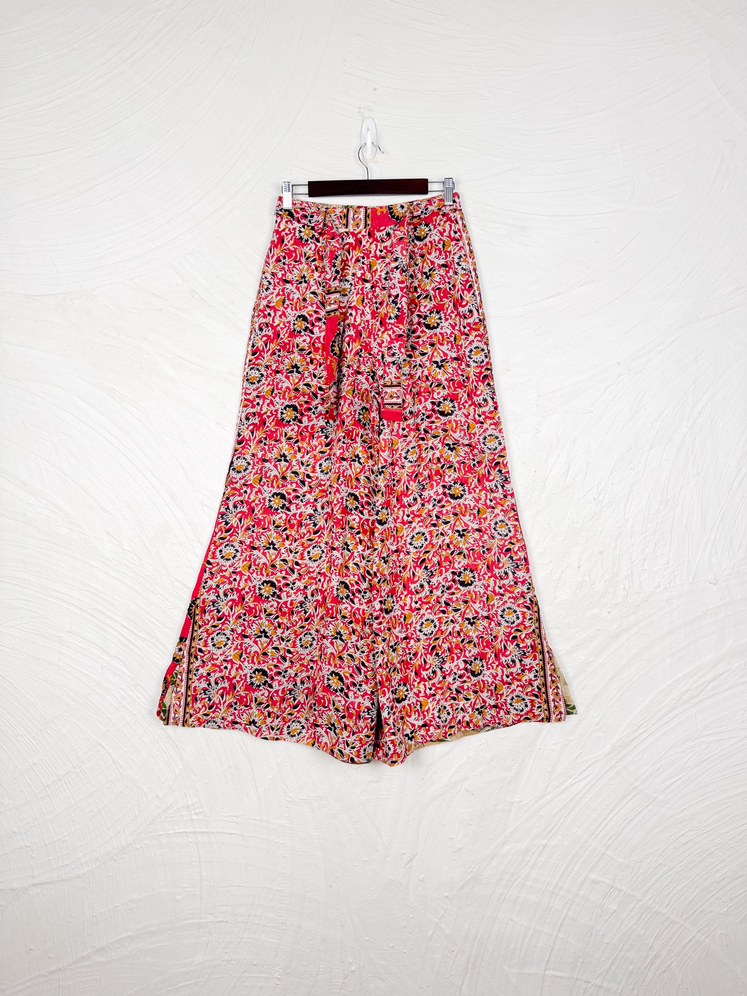 vintage print pants - Love Protect Sustain 