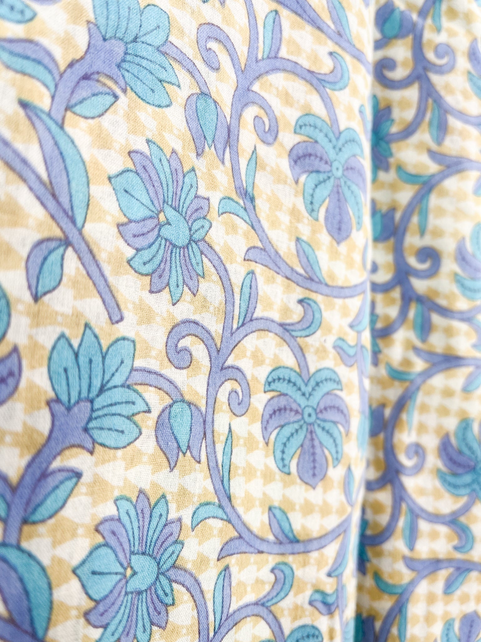 vintage print pants - Love Protect Sustain 