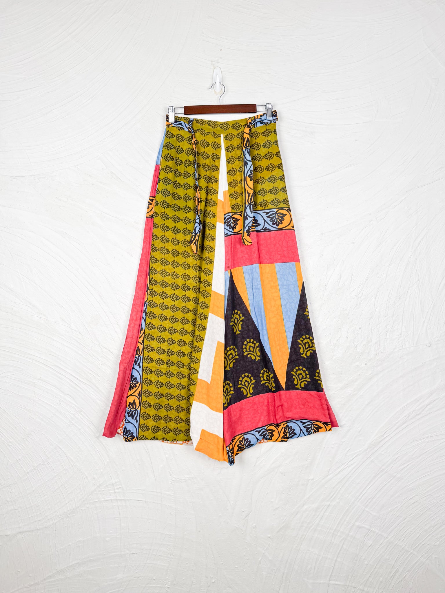 vintage print pants - Love Protect Sustain 