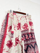 vintage print pants - Love Protect Sustain 