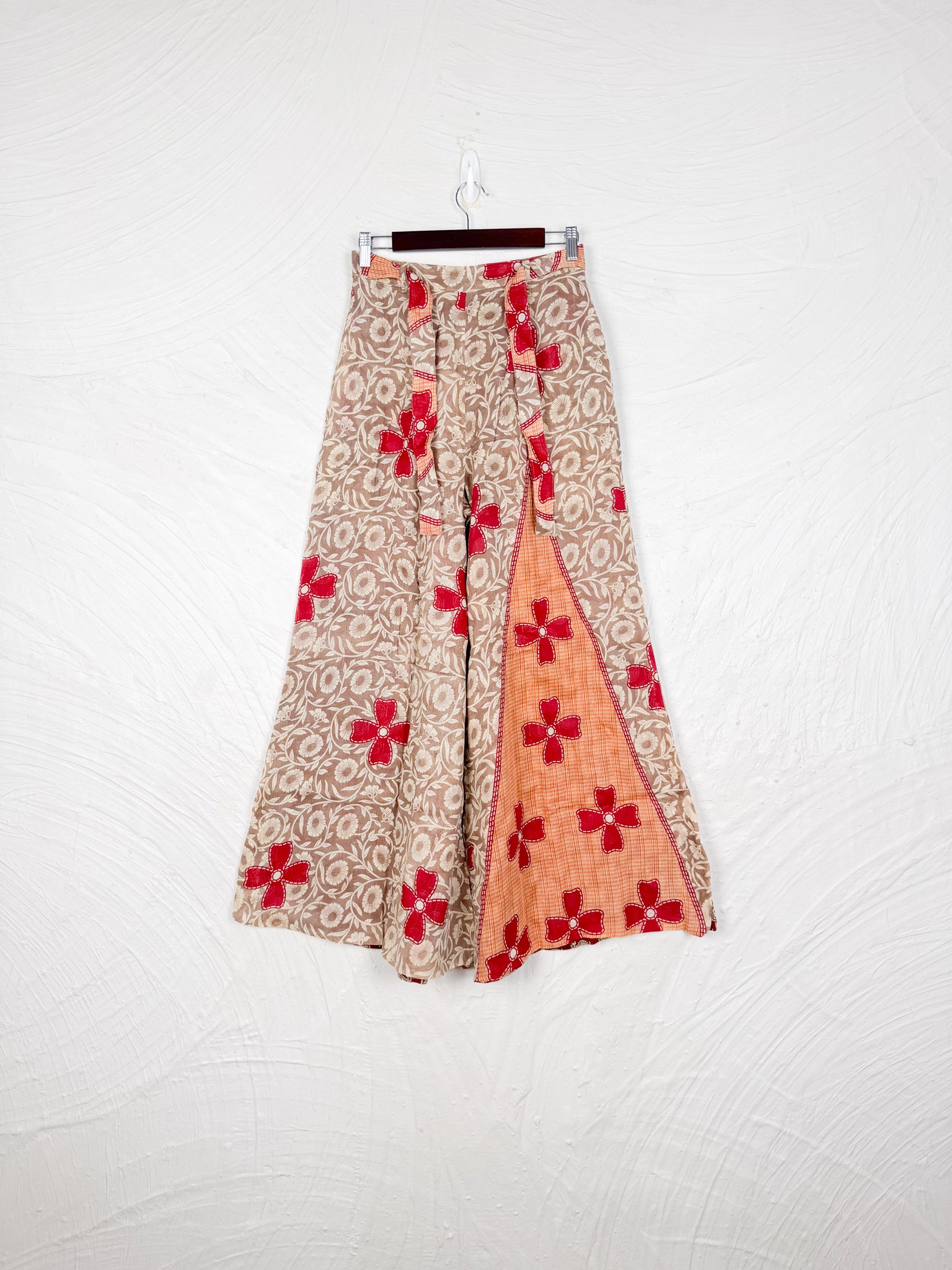 vintage print pants - Love Protect Sustain 
