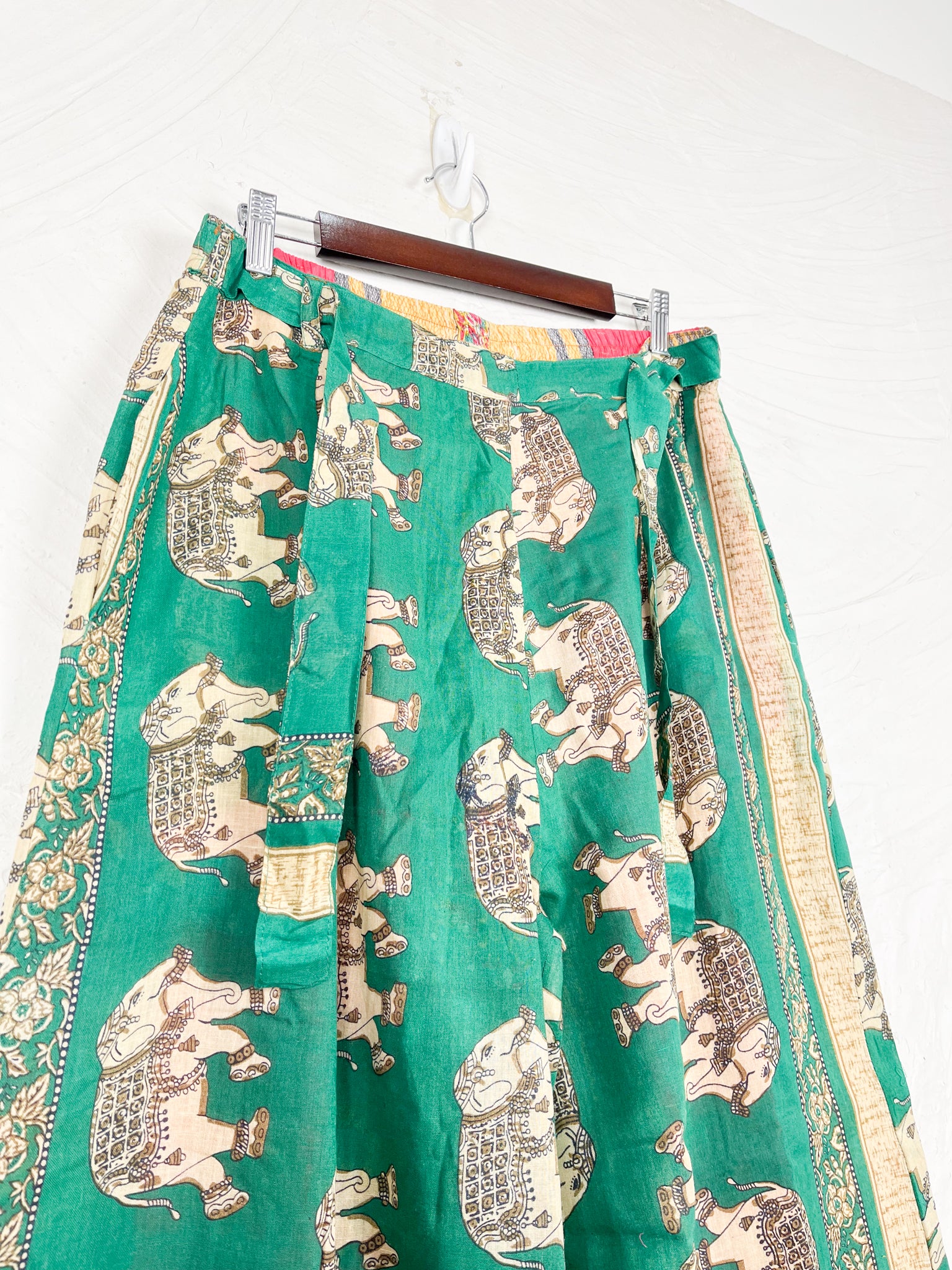vintage print pants - Love Protect Sustain 