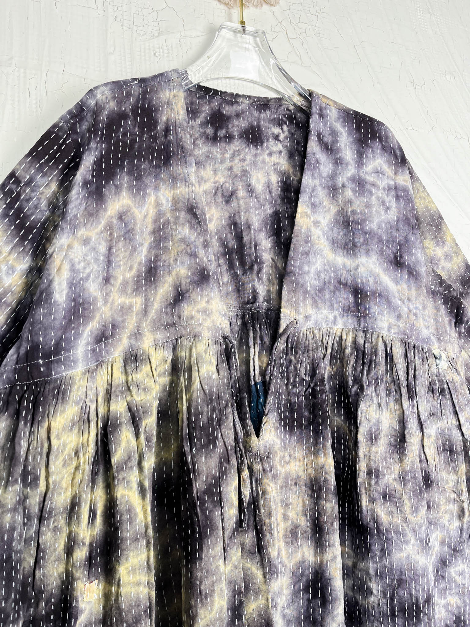 vintage women kantha jumpsuit - Love Protect Sustain