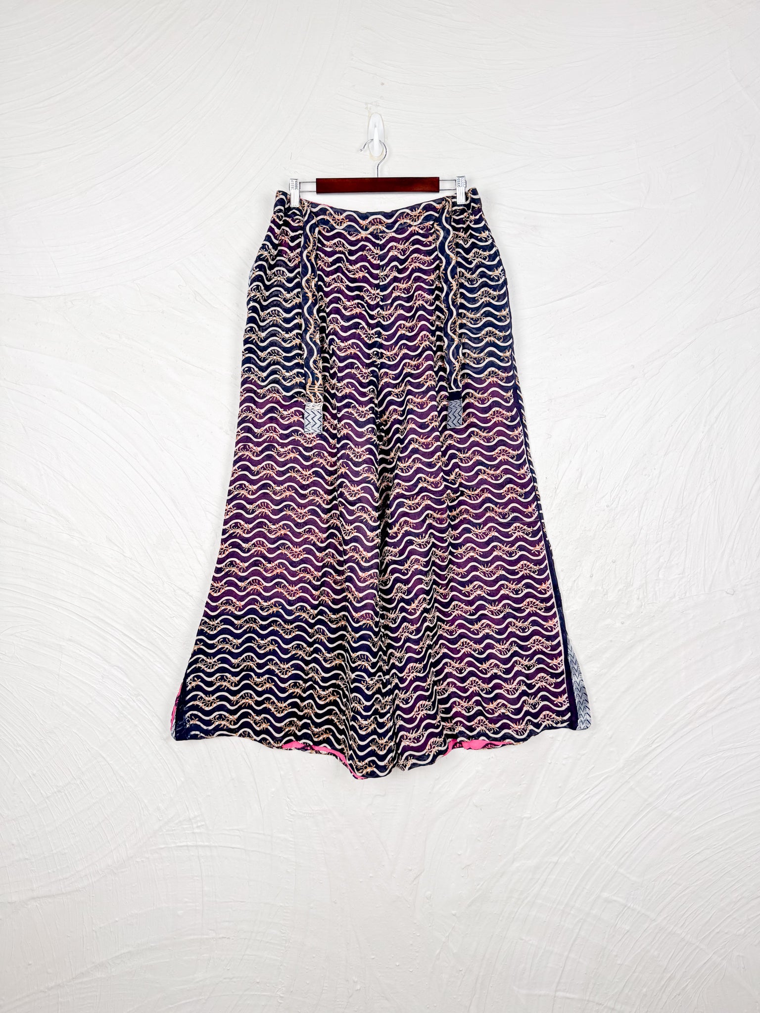 wave pattern pajama pants - Love Protect Sustain 