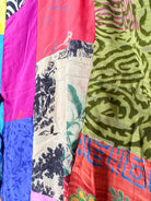 wide leg patchwork bohemian - Love Protect Sustain