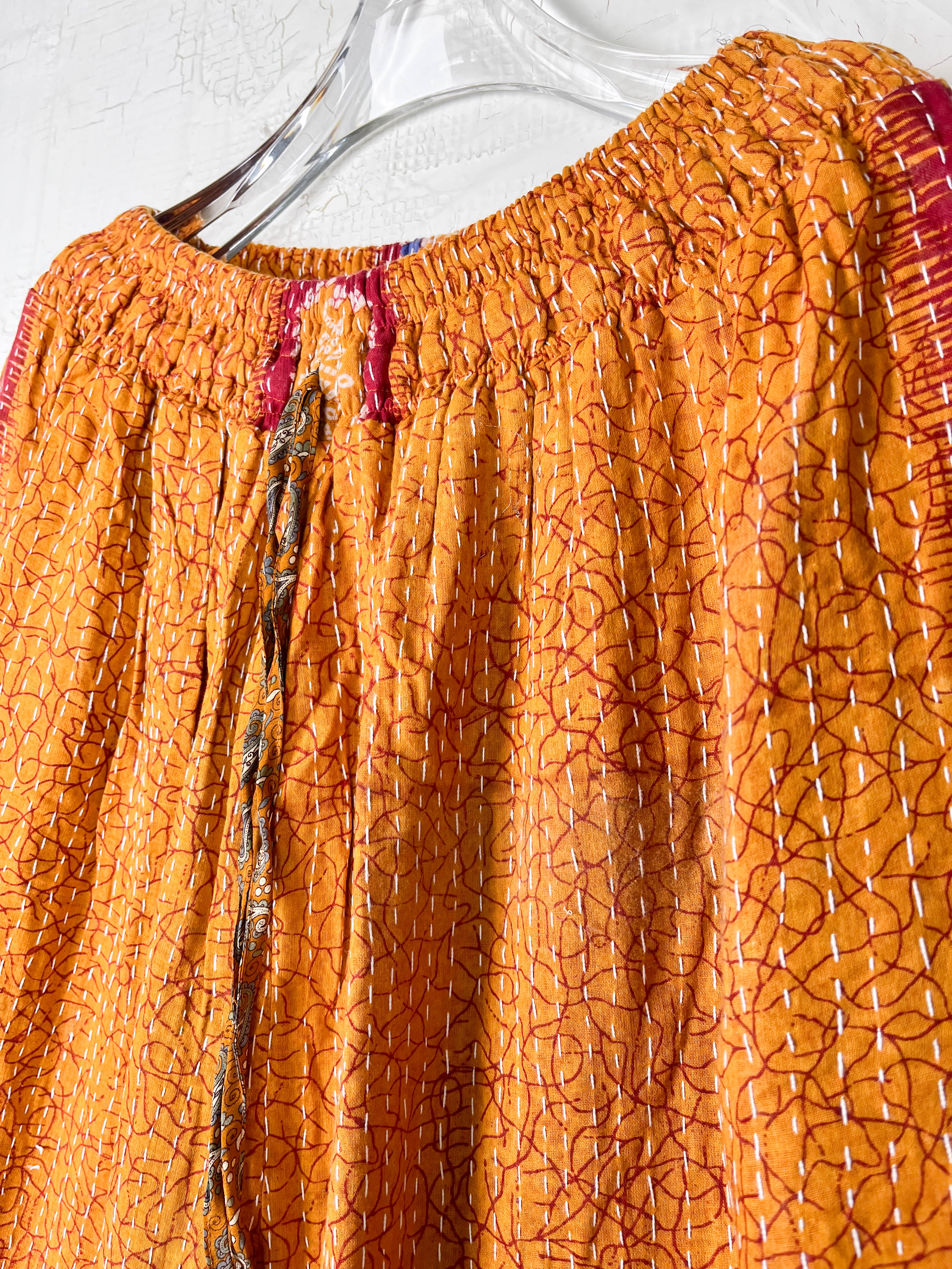 women_s wide leg Ruffle pants - Love Protect Sustain