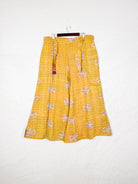 yellow flower pants - Love Protect Sustain 