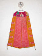 yellow kantha skirt - Love Protect Sustain