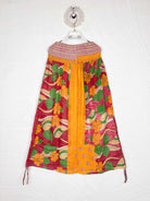 yellow kantha skirt - Love Protect Sustain