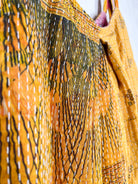 yellow tie jumpsuit - Love Protect Sustain